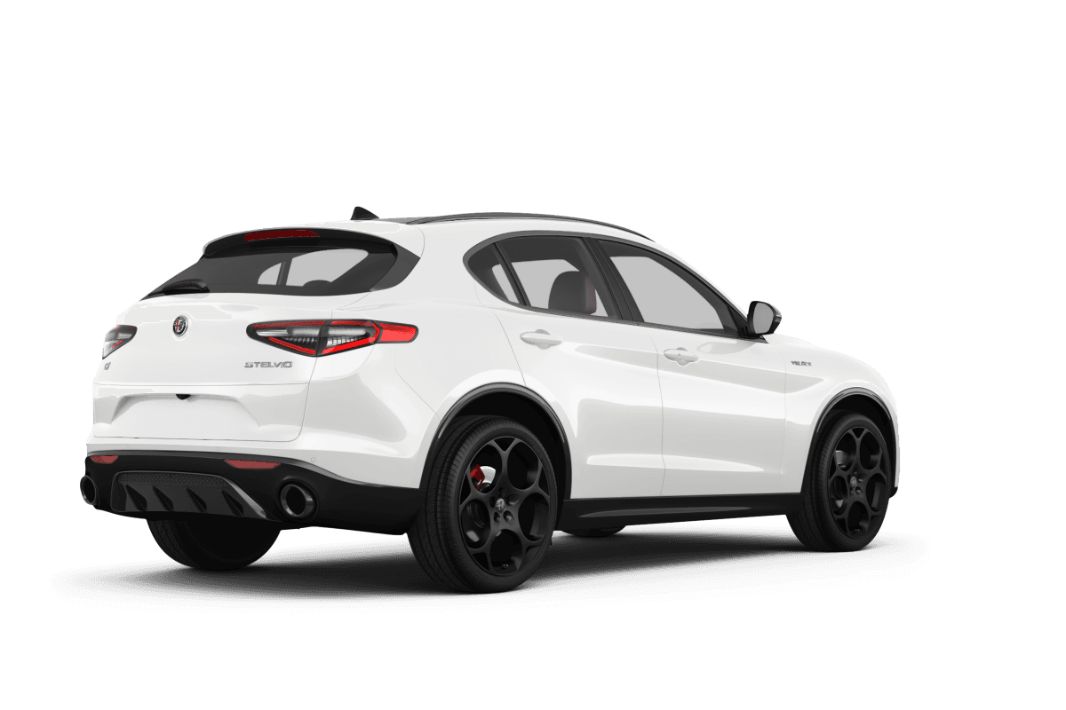 Alfa Romeo Stelvio  - Back view Alfa Romeo Stelvio  - Back view