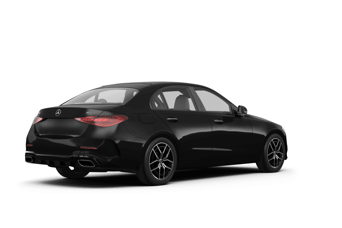 Mercedes-Benz C-Class  - Back view Mercedes-Benz C-Class  - Back view